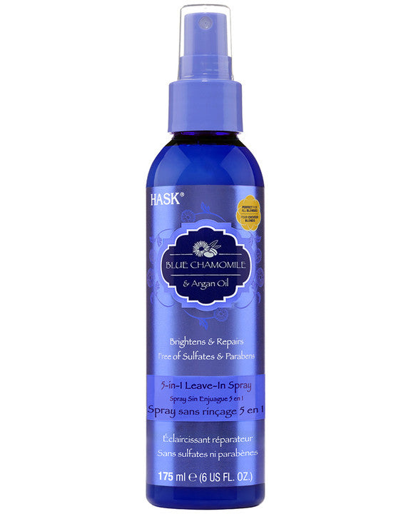 HASK Blue Chamomile & Argan Oil 5-In-1 Leave-In Spray (6oz)