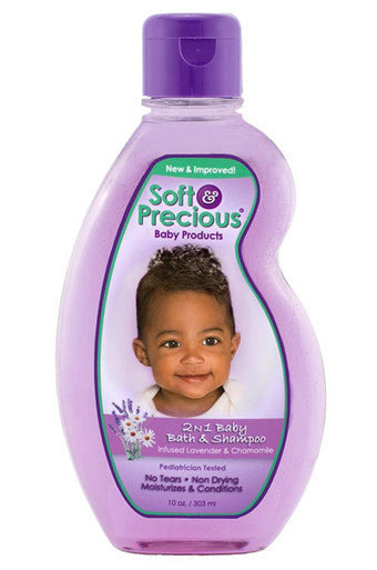 Bain et shampoing 2 en 1 pour bébé SOFT &amp; PRECIOUS (10oz)