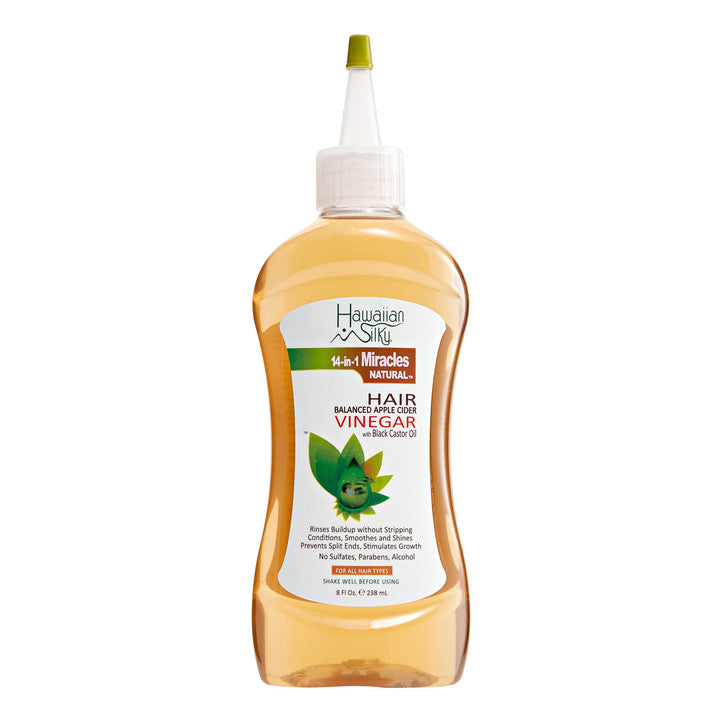 HAWAIIAN SILKY 14 In 1 Miracles Natural Hair Balanced Apple Cider Vinegar (8oz)