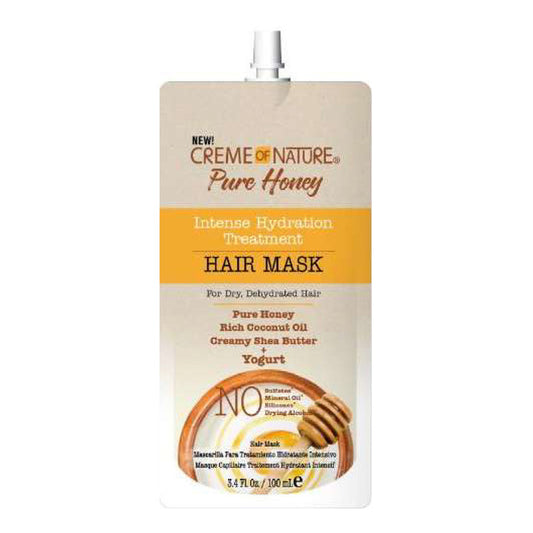 CREME OF NATURE Pure Honey Hair Mask Pouch (3.4oz)