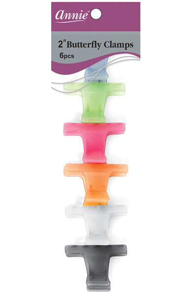 ANNIE Butterfly Clamps Assorted (6pcs/pack)