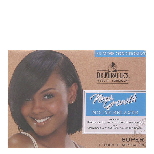 DR MIRACLES New Growth No-Lye Relaxer Kit