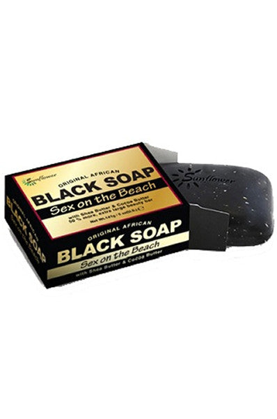 SUNFLOWER Original African Black Soap (5oz)