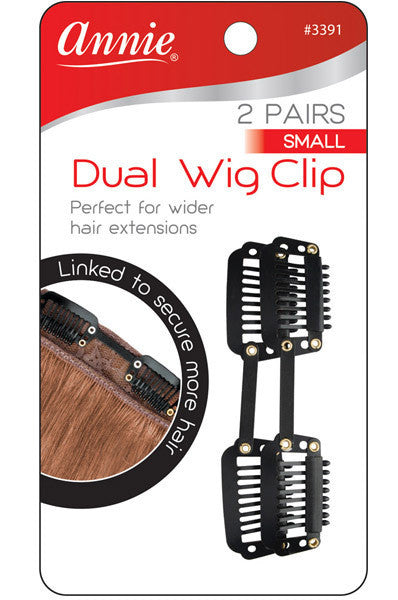 ANNIE 2 Pairs Dual Wig Clip[Small] #3391 [pc]