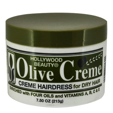 HOLLYWOOD BEAUTY Coiffure crème olive (7,5 oz)