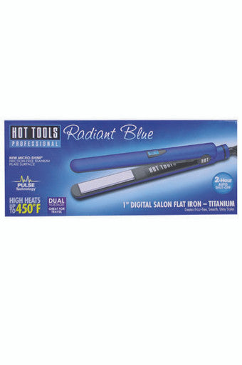 Hot tools flat iron blue best sale