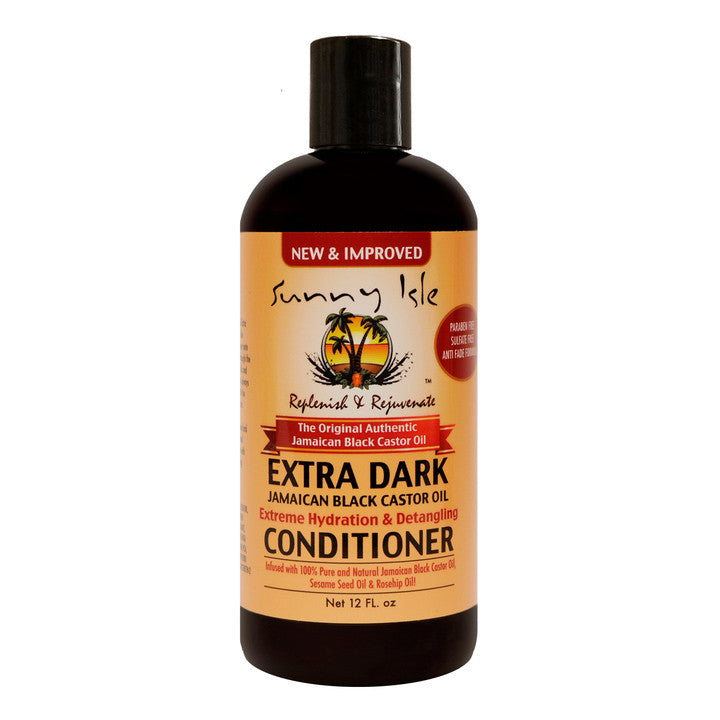 SUNNY ISLE Jamaican Black Castor Oil Conditioner [Extra Dark] (12oz)