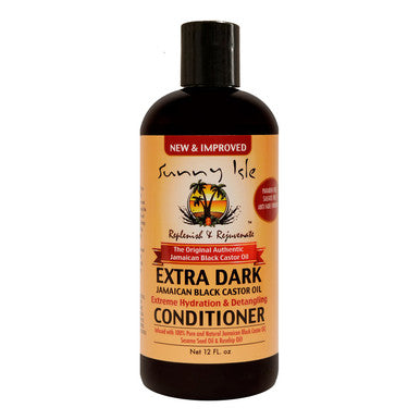 SUNNY ISLE Jamaican Black Castor Oil Conditioner [Extra Dark] (12oz)