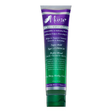 THE MANE CHOICE 4 Leaf Clover Manageability & Softening Remedy Stubborn Edges Freezing Gel(4oz)