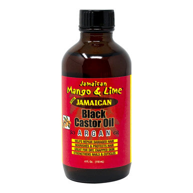 JAMAICAN MANGO & LIME Black Castor Oil[Argan] (4oz)