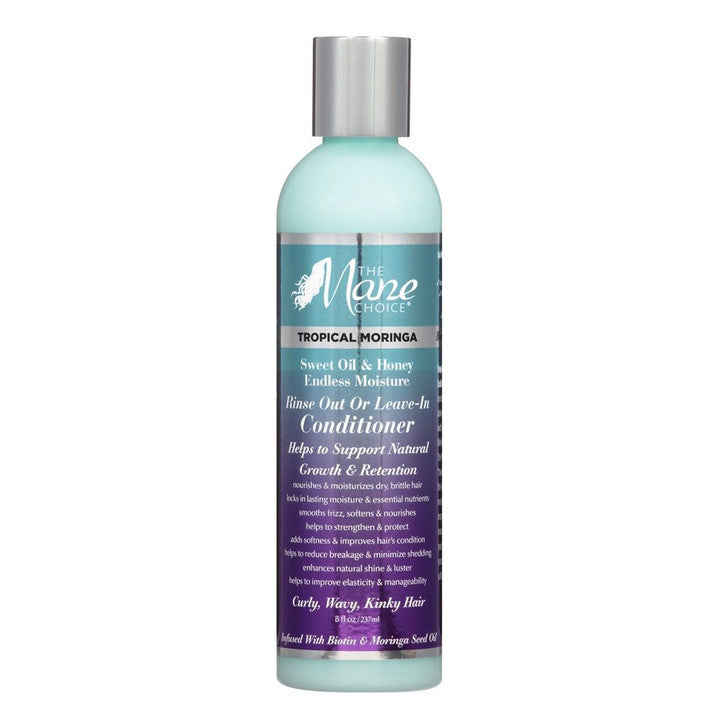 THE MANE CHOICE Tropical Moringa Sweet Oil&Honey Endless Moisture Leave In Conditioner(8oz)