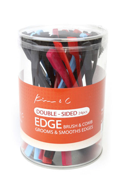 KIM & C Edge Brush & Comb [24/ds] #91515