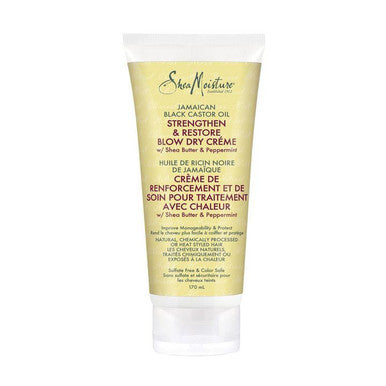 Crème soufflante à l'huile de ricin noire jamaïcaine SHEA MOISTURE (6oz)