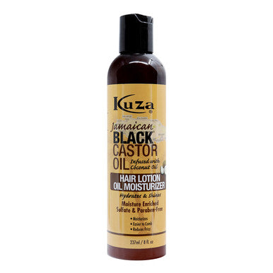 KUZA Huile de ricin noire jamaïcaine Lotion capillaire hydratante (8 oz)