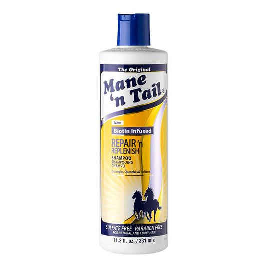 MANE 'N TAIL Biotin Infused Repair 'n Replenish Shampoo (11.2oz)