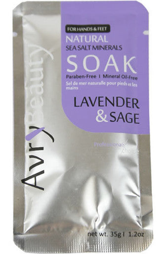 AVRY BEAUTY Hand&Foot Sea Salt Soak [Lavender & Sage] [pc]
