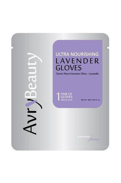 AVRY BEAUTY Moisturizing Hand Care Lavender Gloves [25pc/ds] [pc]