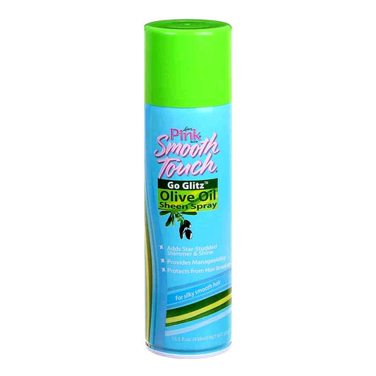 PINK Smooth Touch Go Glitz Olive Oil Sheen Spray (15.5oz)