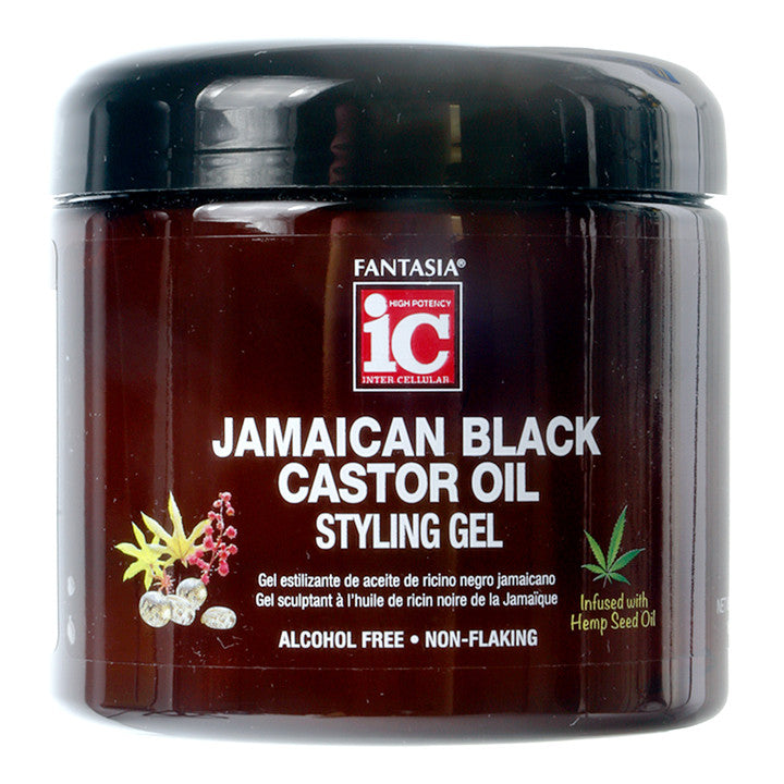 FANTASIA IC Jamaican Black Castor Oil Styling Gel (16oz)