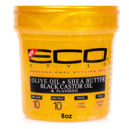 ECO Styling Gel Gold [Olive Oil & Shea Butter Black Castor Oil & Flaxseed]