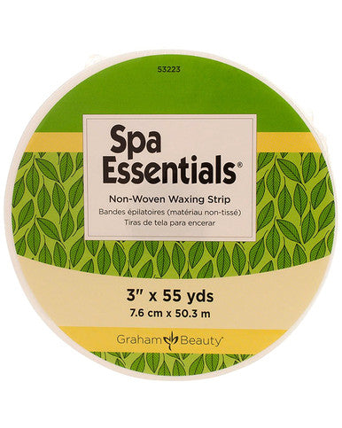 GRAHAM BEAUTY Spa Essentials 无纺布脱毛蜡纸卷 (3英寸 x 55码)