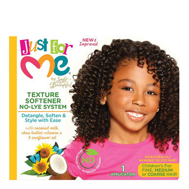 JUST FOR ME No-Lye Conditioning Texture Softener Kit #37400