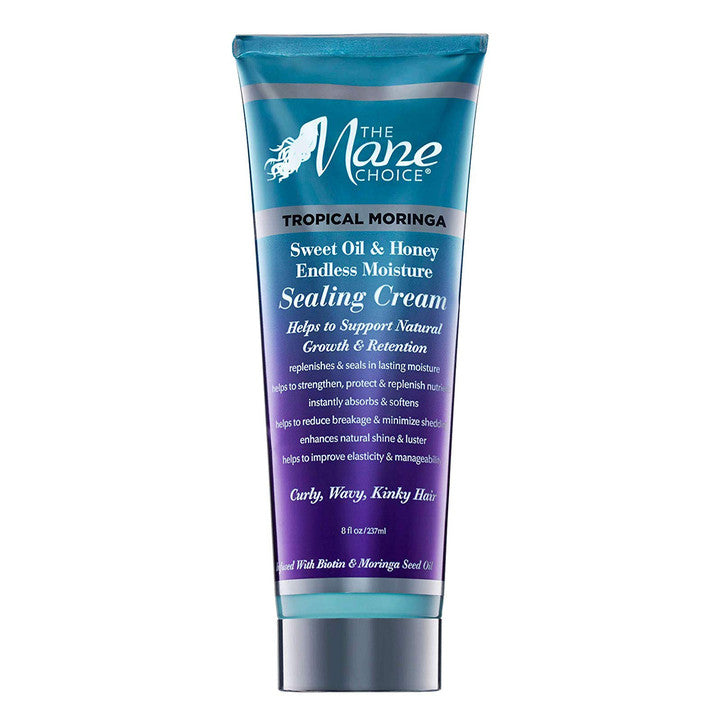 THE MANE CHOICE Tropical Moringa Sweet Oil & Honey Endless Moisture Sealing Cream(8oz)