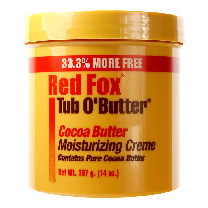 RED FOX Cocoa Butter Moisturizing Creme (14oz) 33% Bonus of 10.5oz
