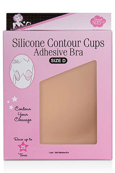 HOLLYWOOD FASHION SECRETS Silicone Contour Cups Adhesive Bra [1Pair]