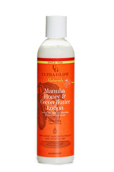 ULTRA GLOW Naturals Manuka Honey & Cocoa Butter Lotion(8oz)