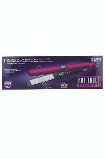 Hot tools 1 inch digital salon flat iron sale