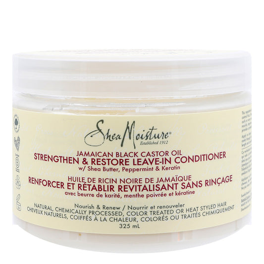 SHEA MOISTURE Jamaican Black Castor Oil Leave-In Conditioner (11oz/325ml)