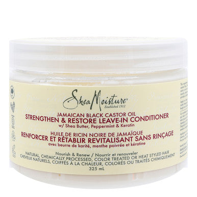 SHEA MOISTURE Jamaican Black Castor Oil Leave-In Conditioner (11oz/325ml)