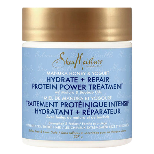 SHEA MOISTURE Manuka Honey & Yogurt Hydrate + Repair Protein Treatment (227 g)