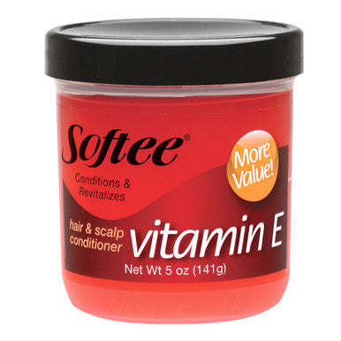 SOFTEE Revitalisant cheveux et cuir chevelu à la vitamine E (5oz)