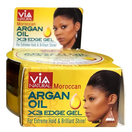 VIA NATURAL Argan Oil 3X Edge Gel (2oz)