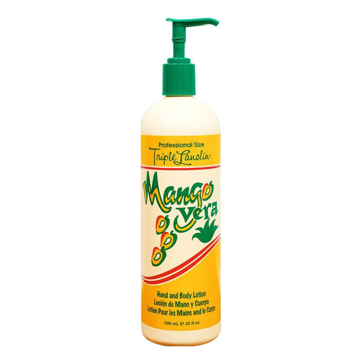 TRIPLE LANOLIN Mango Vera Hand & Body Lotion (20oz)