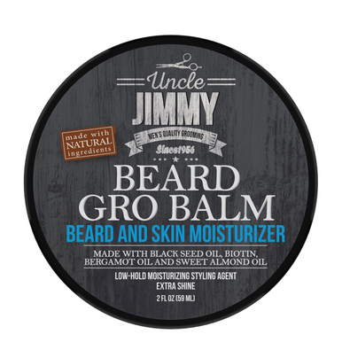 UNCLE JIMMY Beard Gro Balm (2oz) #81129
