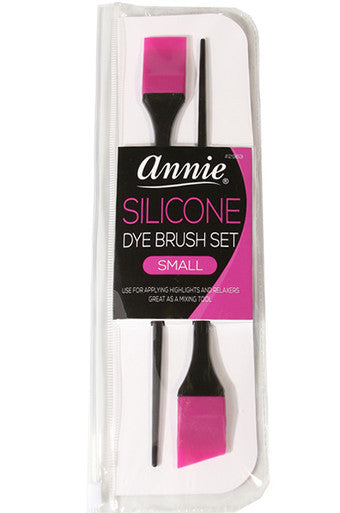 Ensemble de pinceaux à teinture en silicone ANNIE (2 pièces)