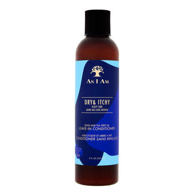 AS I AM Revitalisant sans rinçage pour le cuir chevelu sec et qui démange (8oz) #3532