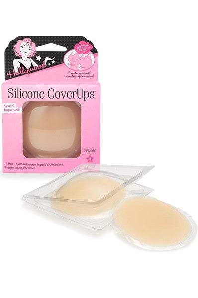 HOLLYWOOD FASHION SECRETS Silicone Coverups [1pair]
