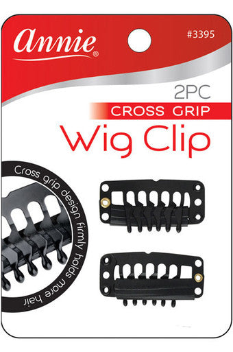 ANNIE 2PC Cross Grip Wig Clip #3395 [pc]