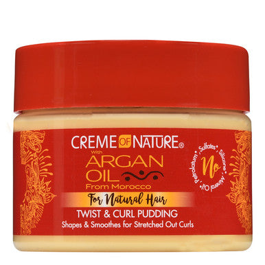 CREME OF NATURE Argan Oil Twist&Curl Pudding (11.5oz)