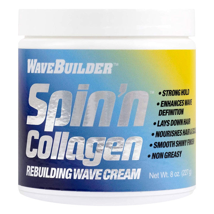 WAVEBUILDER Spin'n Collagen Rebuilding Wave Cream (8oz)