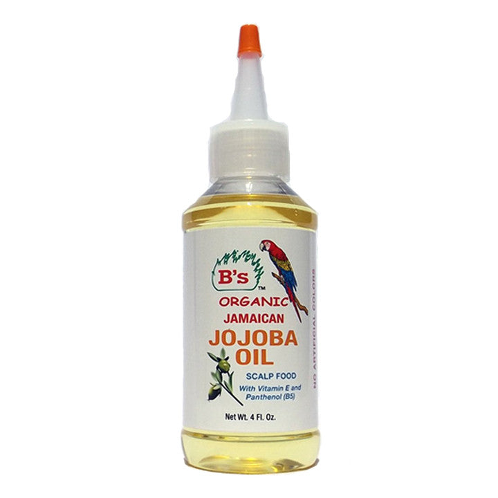 B'S ORGANIC Jamaican Jojoba Oil (4oz)