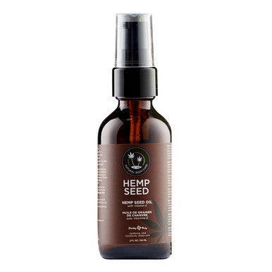 EARTHLY BODY Huile de graines de chanvre avec vitamine E (2oz)