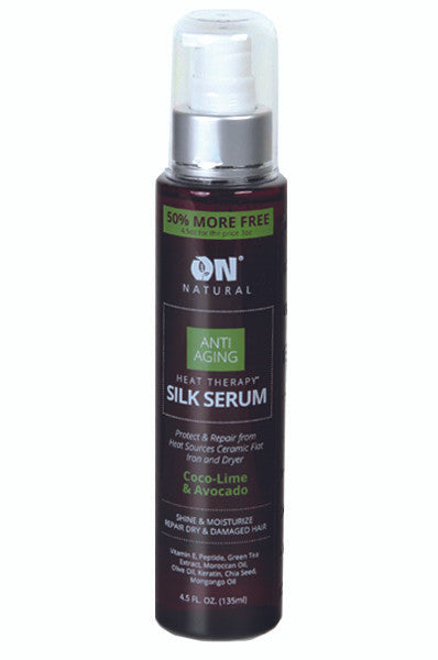 ON NATURAL Anti Aging Silk Serum [Coco-Lime & Avocado] (4.5oz)