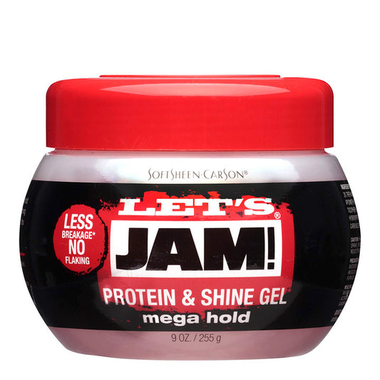 LET'S JAM Protein & Shine Gel #Mega Hold (9oz)