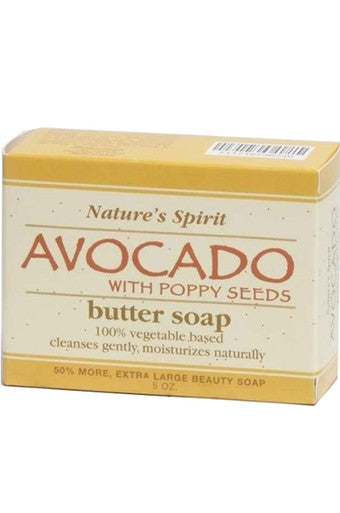 Savon au beurre d'avocat NATURE'S SPIRIT (5oz)