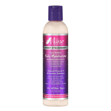 THE MANE CHOICE Crème hydratante pour enfants à la fraise sucrée (8oz)